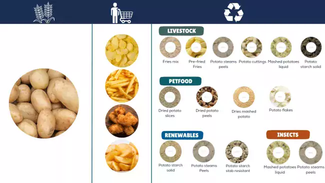 Example product potato